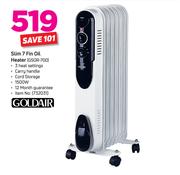 Goldair Slim 7 Fin Oil Heater GSOR-700