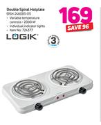 Logik Double Spiral Hotplate RSH-246083-01