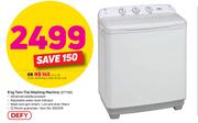Defy 8 kg Twin-Tub Washing Mashine DTT166