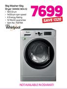 Whirlpool 9kg Washer 6kg Dryer WWDC 9614 S