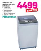 Hisense 13 kg Top Load Washing Machine WTX1302S