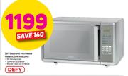 Defy 28Ltr Electronic Microwave Metallic MW M2822MG