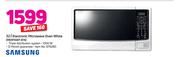 Samsung 32Ltr Manual Microwave Oven White ME9114W1XFA