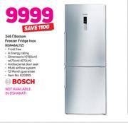 Bosch 346Lt Bottom Freezer Fridge Inox KGN46AL11Z