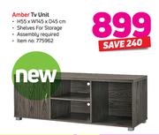 Amber TV Unit