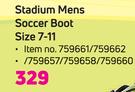 Olympic Stadium Mens Soccer Boot Size 7-11-Each