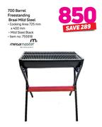 Megamaster 700 Barrel Freestanding Braai Mild Steel