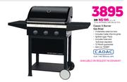 Cadac Classic 3 Burner Gas Braai