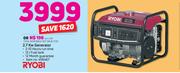 Ryobi 2.7 Kw Generator
