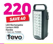 Tevo LED Rechargeable Lantern With Handle