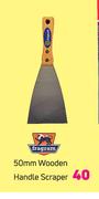 Fragram 50mm Wooden Handle Scraper