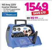 Trade Weld 160 Amp 220V Invertor Welder