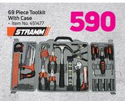 Stramm 69 Piece Toolkit With Case