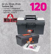 Big Jim 42cm, 32cm, 21cm Toolbox Set
