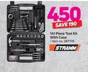 Stramm 141 Piece Tool kit With Case