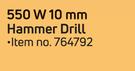 Black & Decker 550 W 10mm Hammer Drill