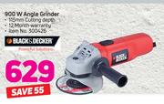 Black & Decker 900 W Angle Grinder