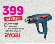 Ryobi 2000 W Heat Gun HG-2000