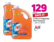 HTH 2Ltr All-In-1 Algeacide Pool Treatment 