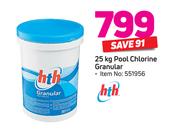 HTH 25Kg Pool Chlorine Granular