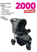 Little One Deluxe 3 Wheel Jogger
