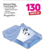 Suuggletime Waterproof Baby Travel Change Mat