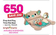 Bright Starts Prop And Play Time Mat Bear