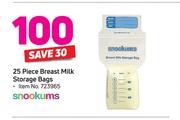 Snookums 25 Piece Breast Milk Storage Bags