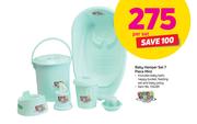 Baby Care 7 Piece Mint Baby Hamper Set-Per Set