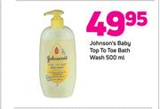 Johnson's Baby Top To Toe Bath Wash-500ml