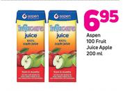 Aspen 100 Fruit Juice Apple-200ml