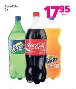 Coca-Cola 2Ltr-Each