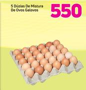 5 Dúzias De Mistura De Ovos Galados