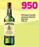 Whiskey Irlandês Jameson Spécial Blended-750ml