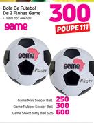 Game Mini Soccer Ball
