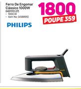 Philips Ferro De Engomar Classico 1000W HD1172 27