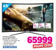 Samsung TV HD Completo Curva 49" 49M6500