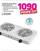Logik fogao de duas bocas RSH-246083-01