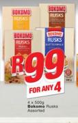 Bokomo Rusks-4 x 500g
