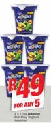 Danone Nutriday Yoghurt Assorted-5 x 270g