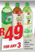 Aloe Vera Water Assorted-3 x 1.5Ltr