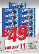 Oreo Cookies Assorted-11 x 44g
