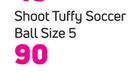 Game Shoot Tuffy Soccer Ball Size 5
