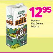 Bonnita Full Cream Milk-1L