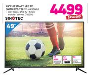 Sinotec 49" FHD Smart LED TV With DVB-T2 STL-49E2000M