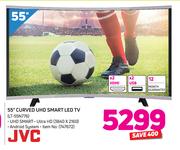 JVC 55" Curved UHD Smart LED TV LT-55N776