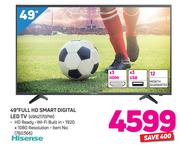 Hisense 49" Full HD Smart Digital LED TV 49N2170PW