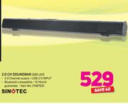 Sinotec 2.0 CH Soundbar SBS-201