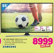 Samsung 55" UHD Smart LED TV 55MU7000