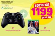 Xbox One Controller Black + Fifa 18 Xbox One